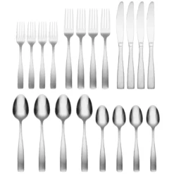 Madison Satin 20-Piece Flatware Set