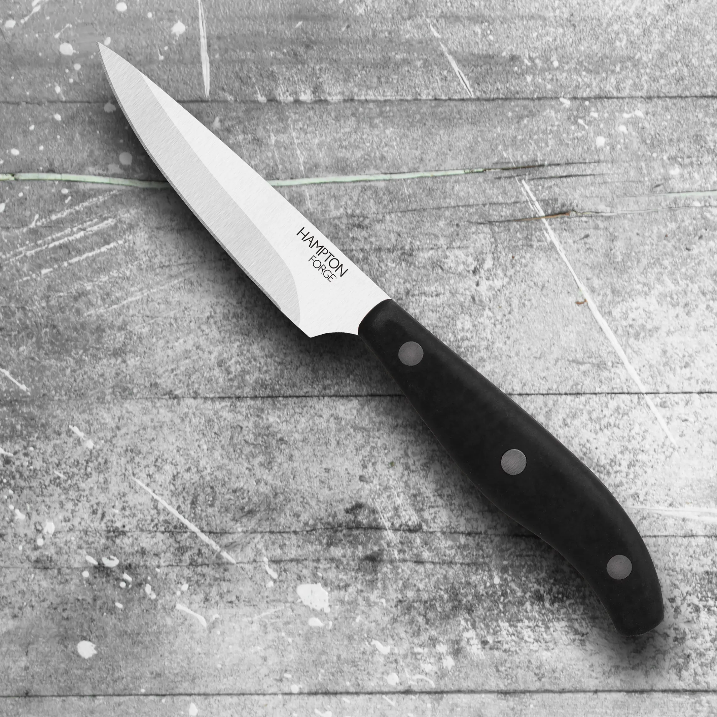 Magna Black 3.5" Paring Knife with Blade Guard