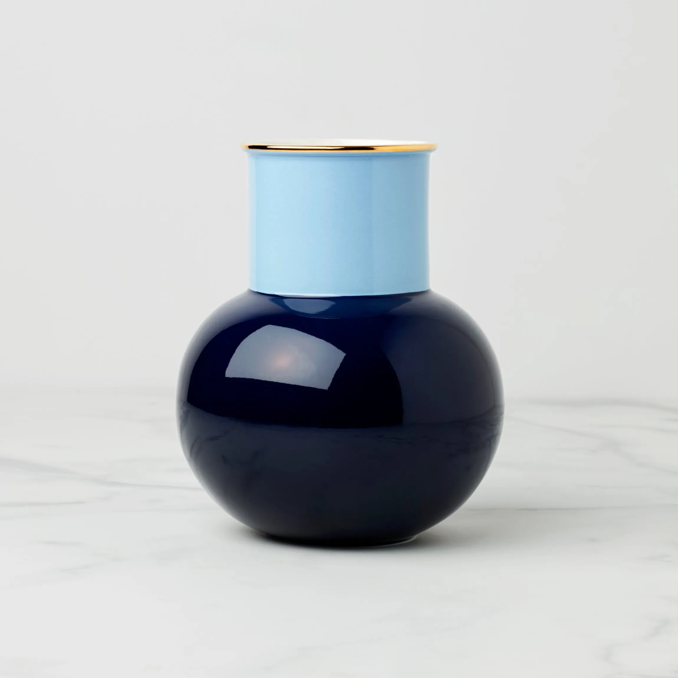 Make It Pop Cool Blue Bouquet Vase