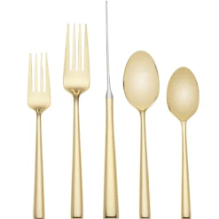 Malmo Gold 5-Piece Place Setting