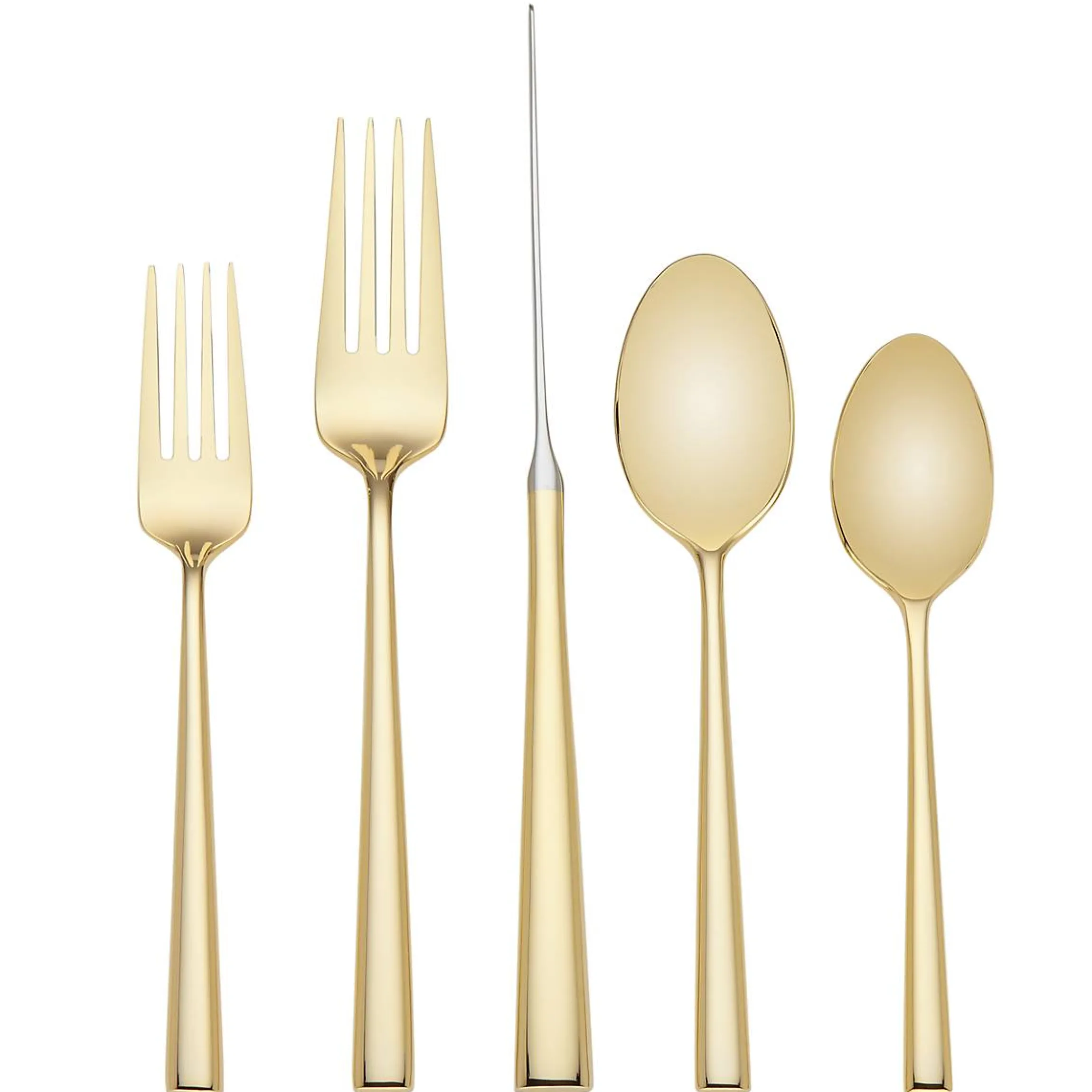 Malmo Gold 5-Piece Place Setting
