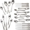 Melon Bud Frosted 45-Piece Flatware Set