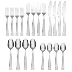 Mena Frost 20-Piece Flatware Set