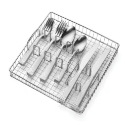Mena Frost 20-Piece Flatware Set
