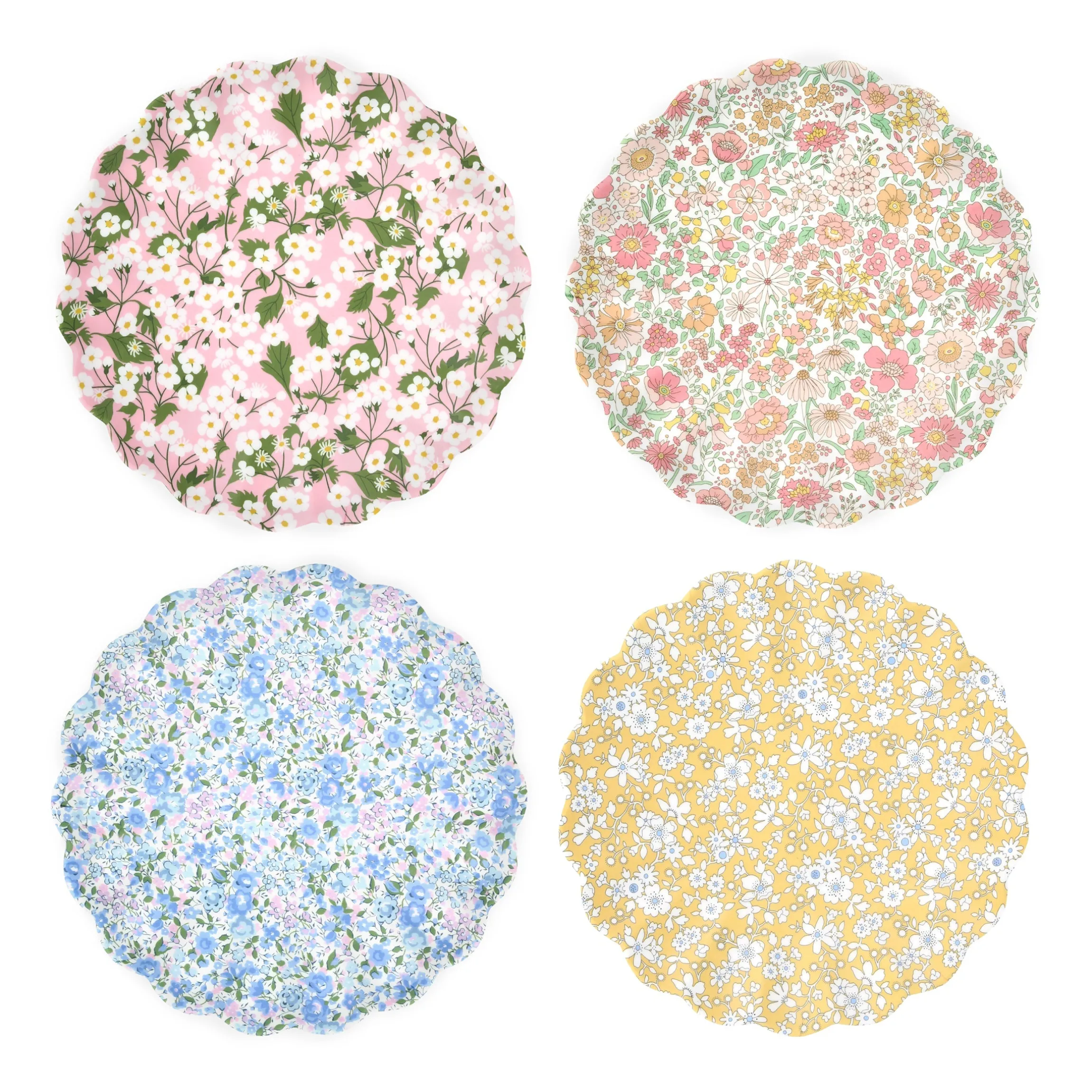 Meri Meri X Liberty Floral Melamine Small Plate, Set of 4