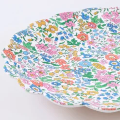 Meri Meri x Liberty Garden Party Large Plates, Set of 6
