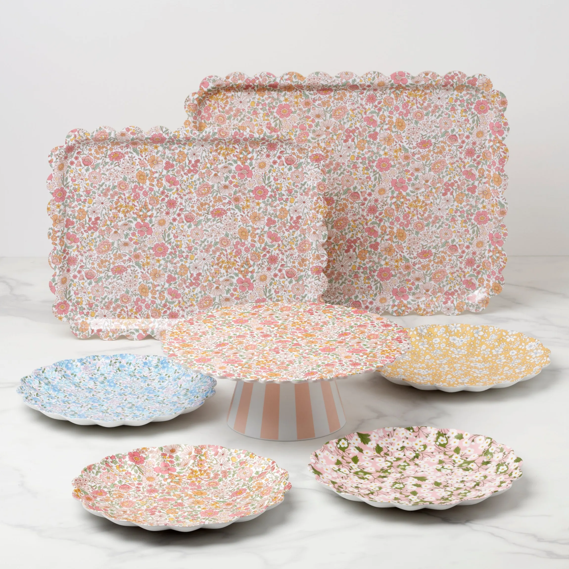 Meri Meri X Liberty Mixed Print Cake Stand