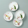 Merry Grinchmas Assorted Accent Plates, Set of 4