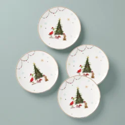 Merry Grinchmas Dinner Plates, Set of 4
