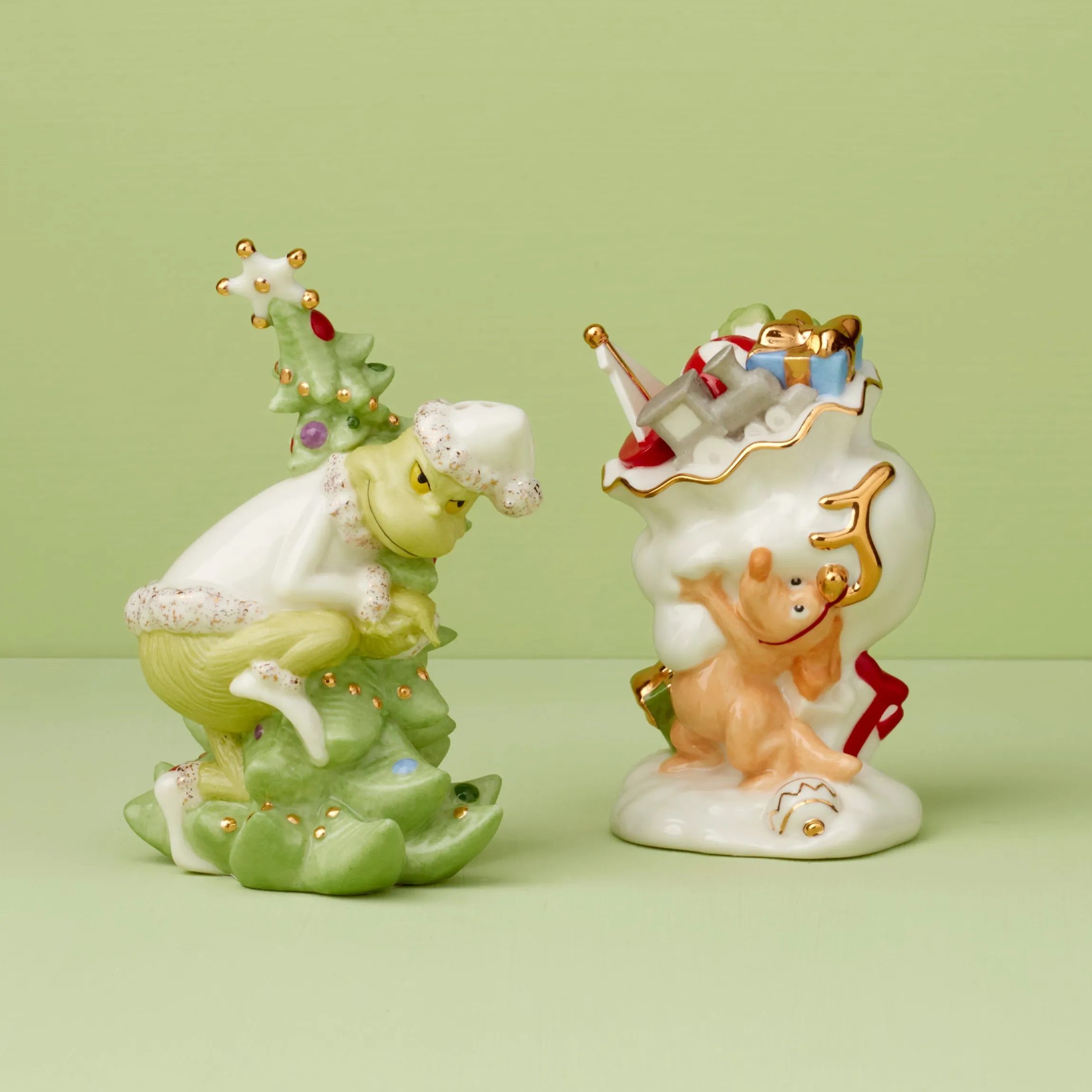 Merry Grinchmas Salt & Pepper Set