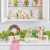 Merry Grinchmas Tidbit Plates, Set of 4