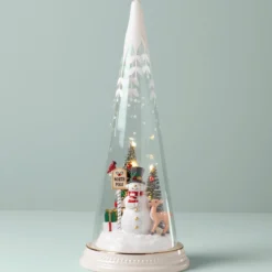 Merry & Magical Lit Snowman Figurine