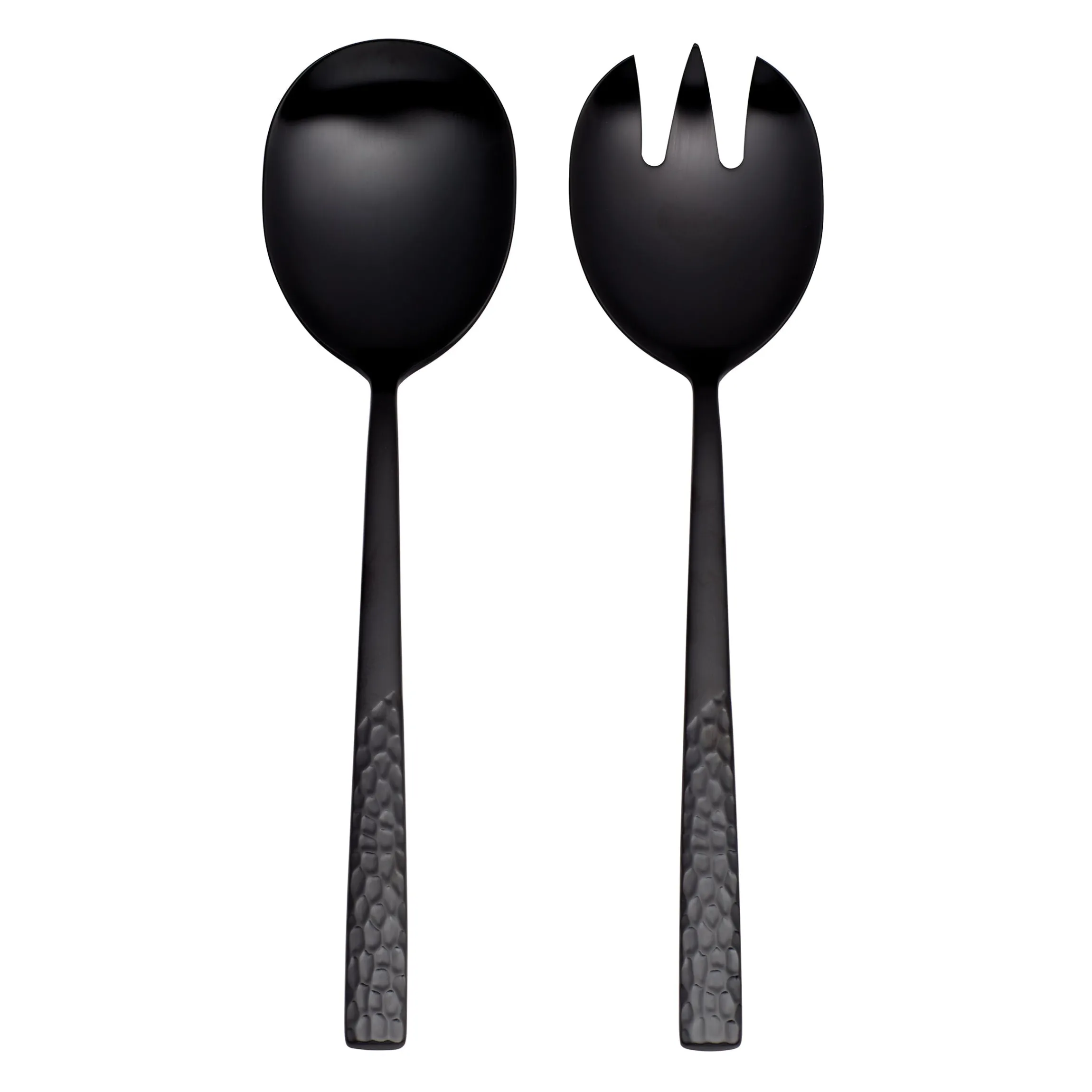 Mezze Midnight 2-Piece Salad Servers