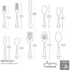 Michelangelo 45-Piece Flatware Set