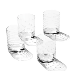 Mingle Double Old-Fashioned Glasses, Set of 4