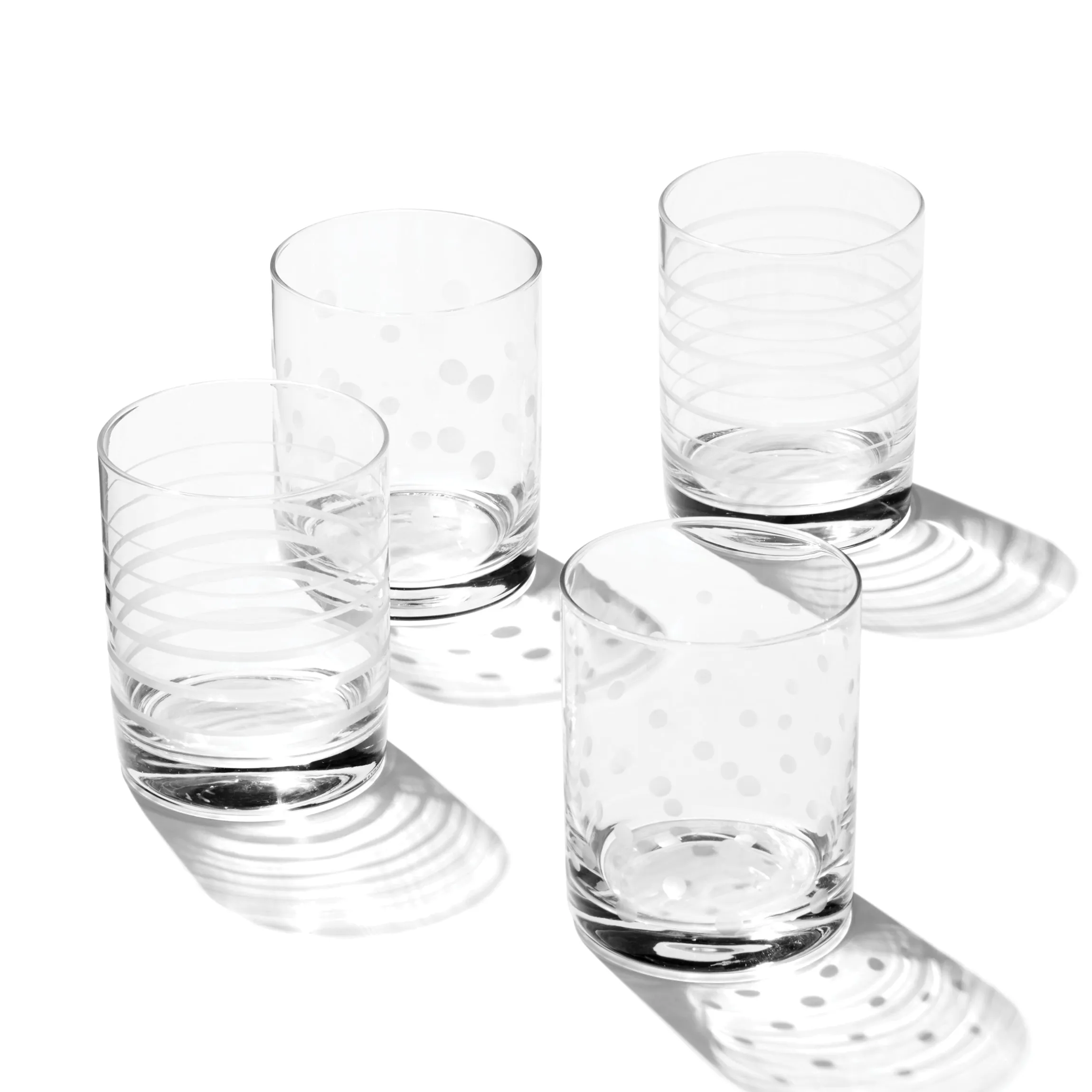 Mingle Double Old-Fashioned Glasses, Set of 4
