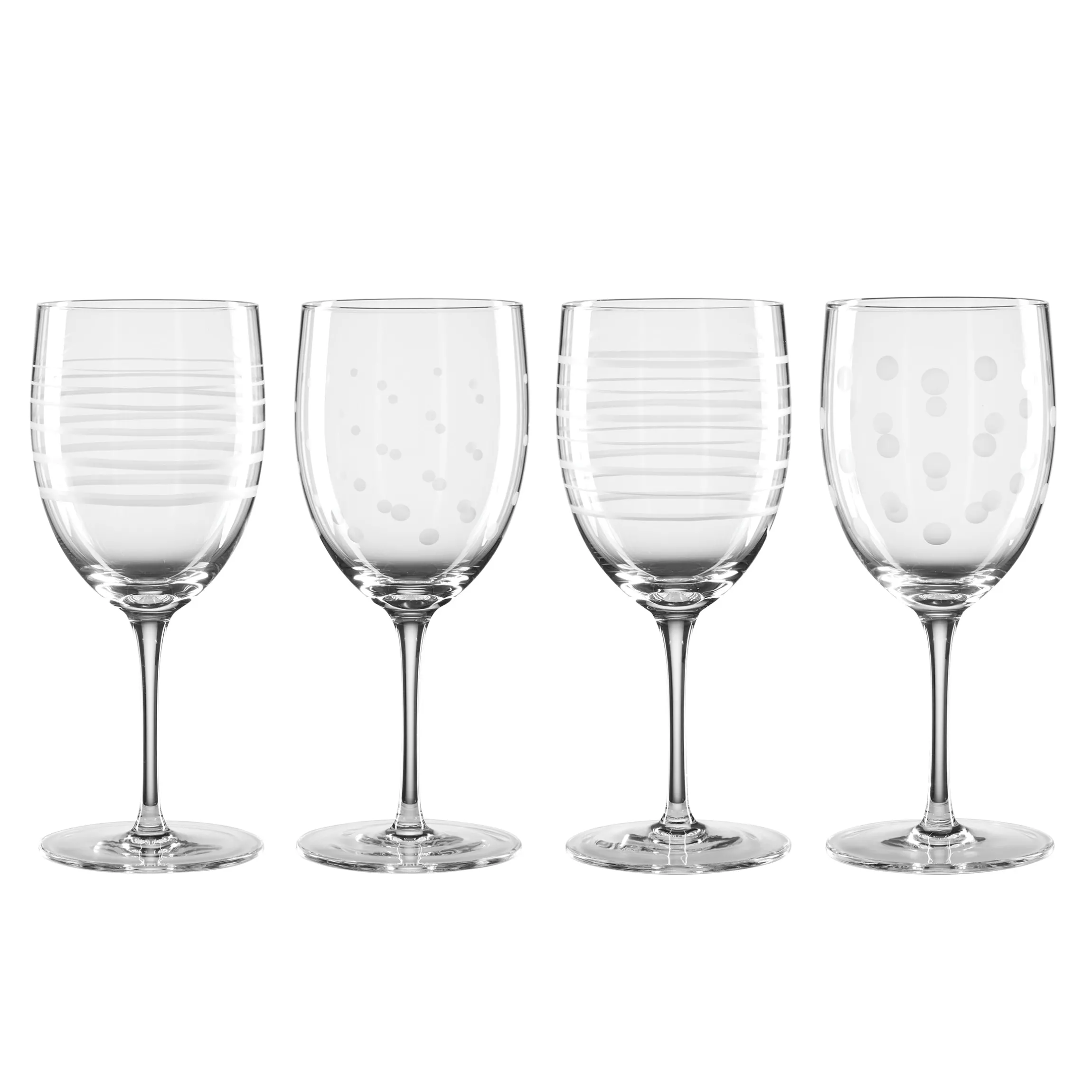 Mingle Wine Glasses, Set of 4