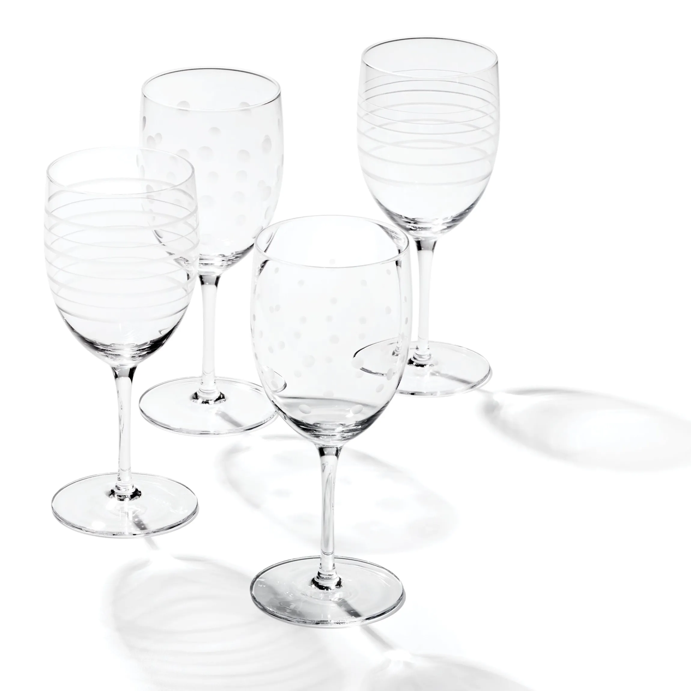 Mingle Wine Glasses, Set of 4