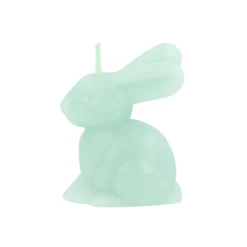 Mini Rainbow Bunny Candles, Set of 6