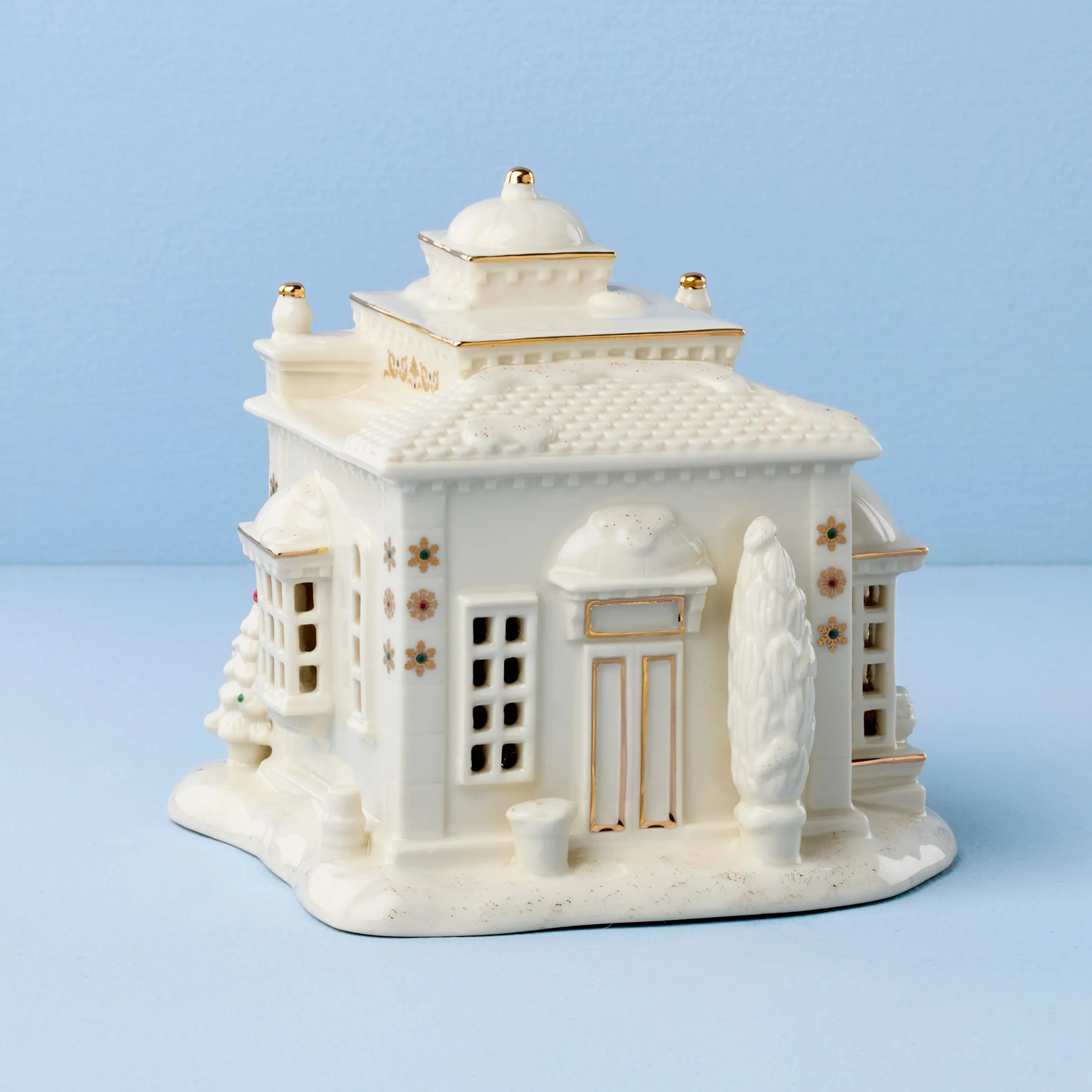 Mistletoe Park Lit Flower Shop Figurine