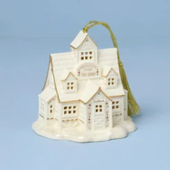 Mistletoe Park Ski Shop Lit Ornament