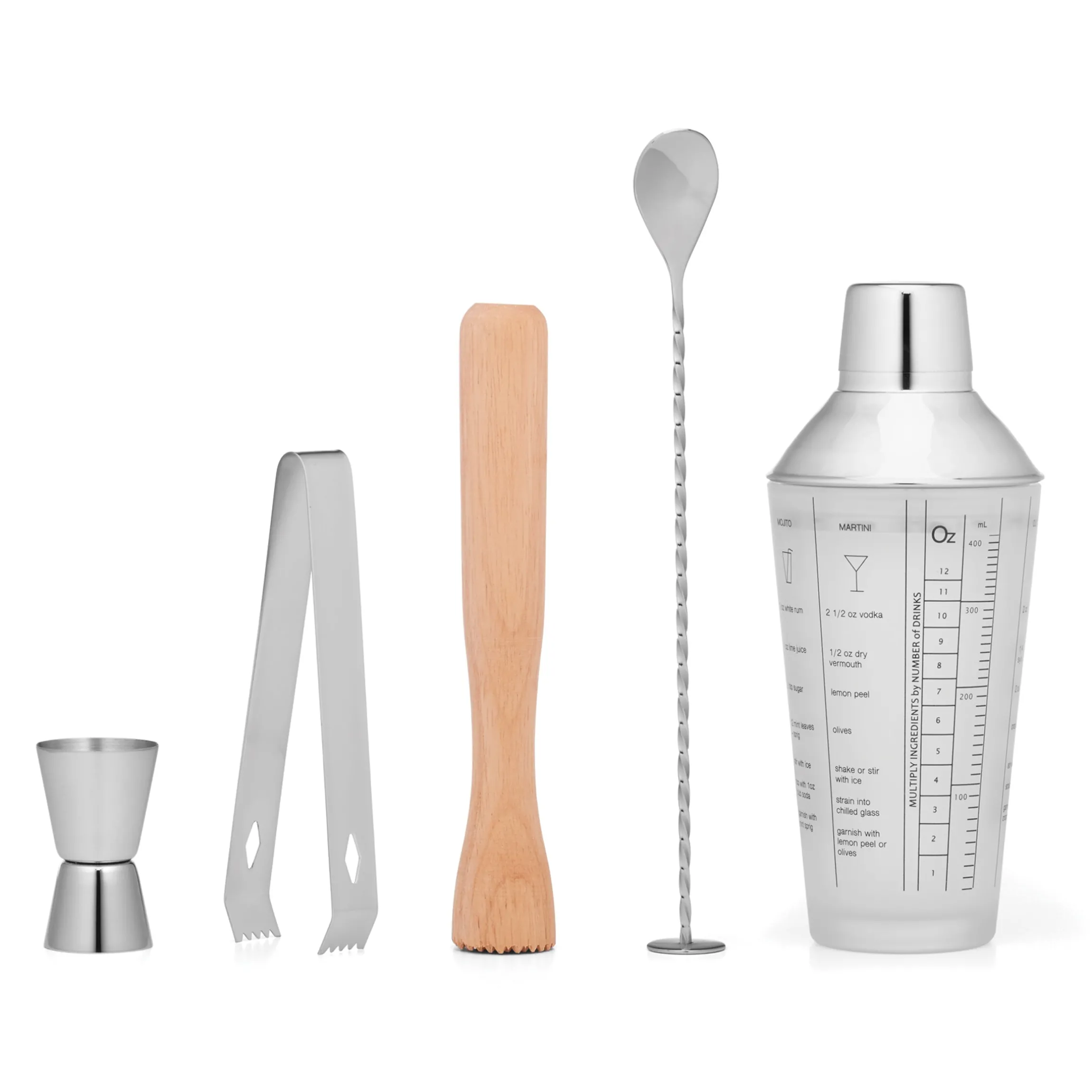 Mixology 5-Piece Tool Set