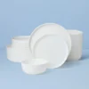 Modern White 18-Piece Dinnerware Set