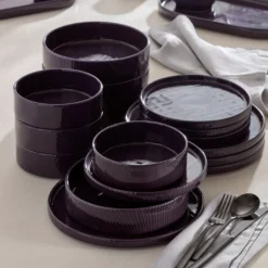 Modulus Nightshade 16-Piece Dinnerware Set