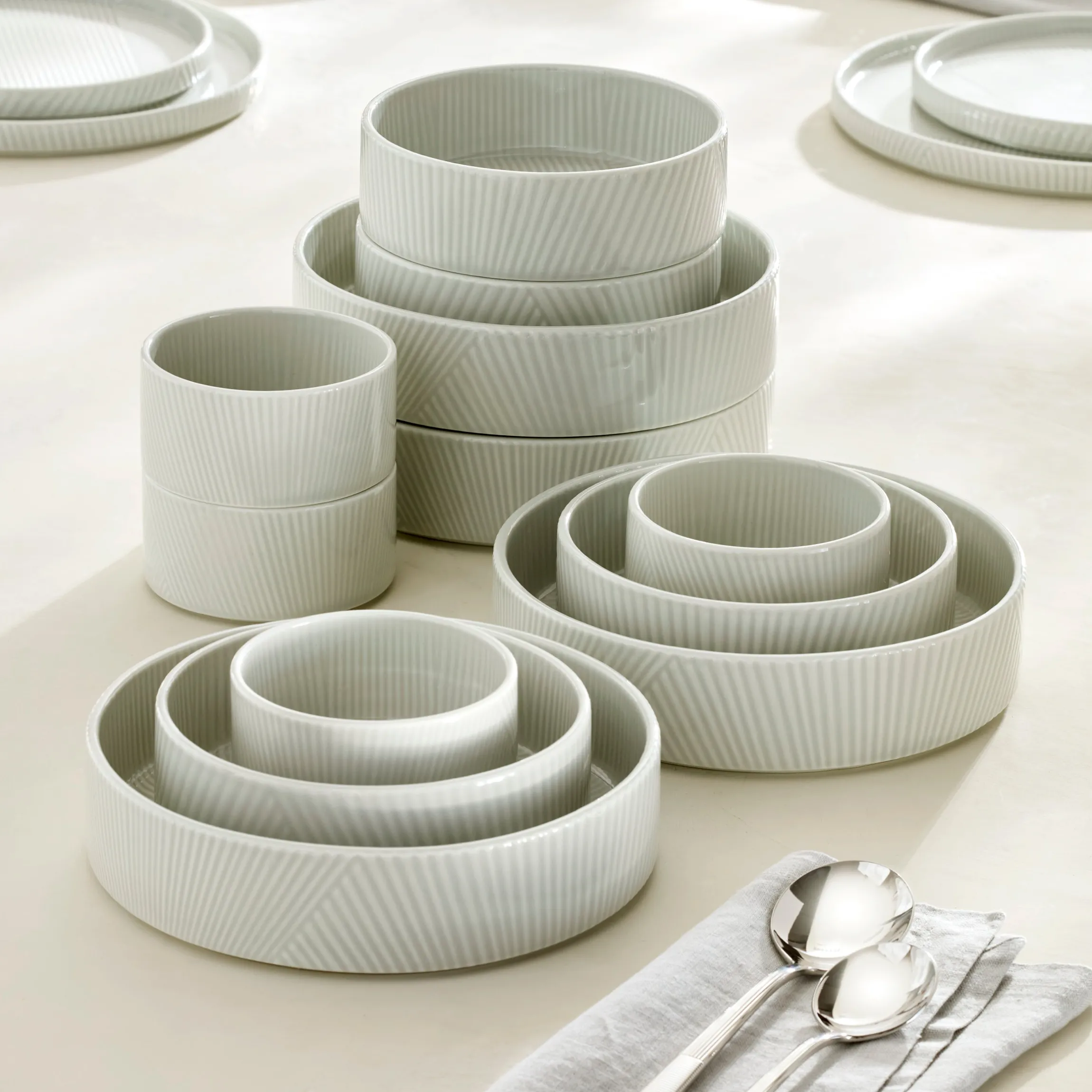 Modulus Vapor 12-Piece Bowl Set