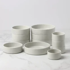 Modulus Vapor 12-Piece Bowl Set