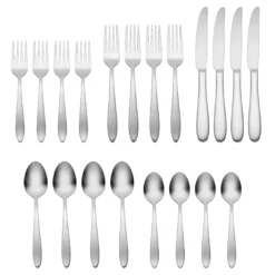 Mooncrest Satin 20-Piece Flatware Set