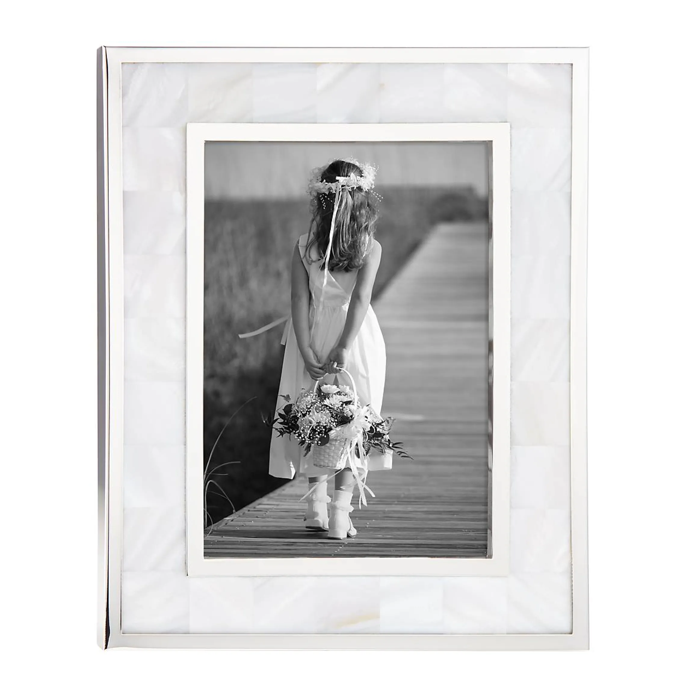 Mother Of Pearl 5x7 Photo Frame
