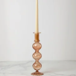 Nalia Amaranth Candlestick Holder