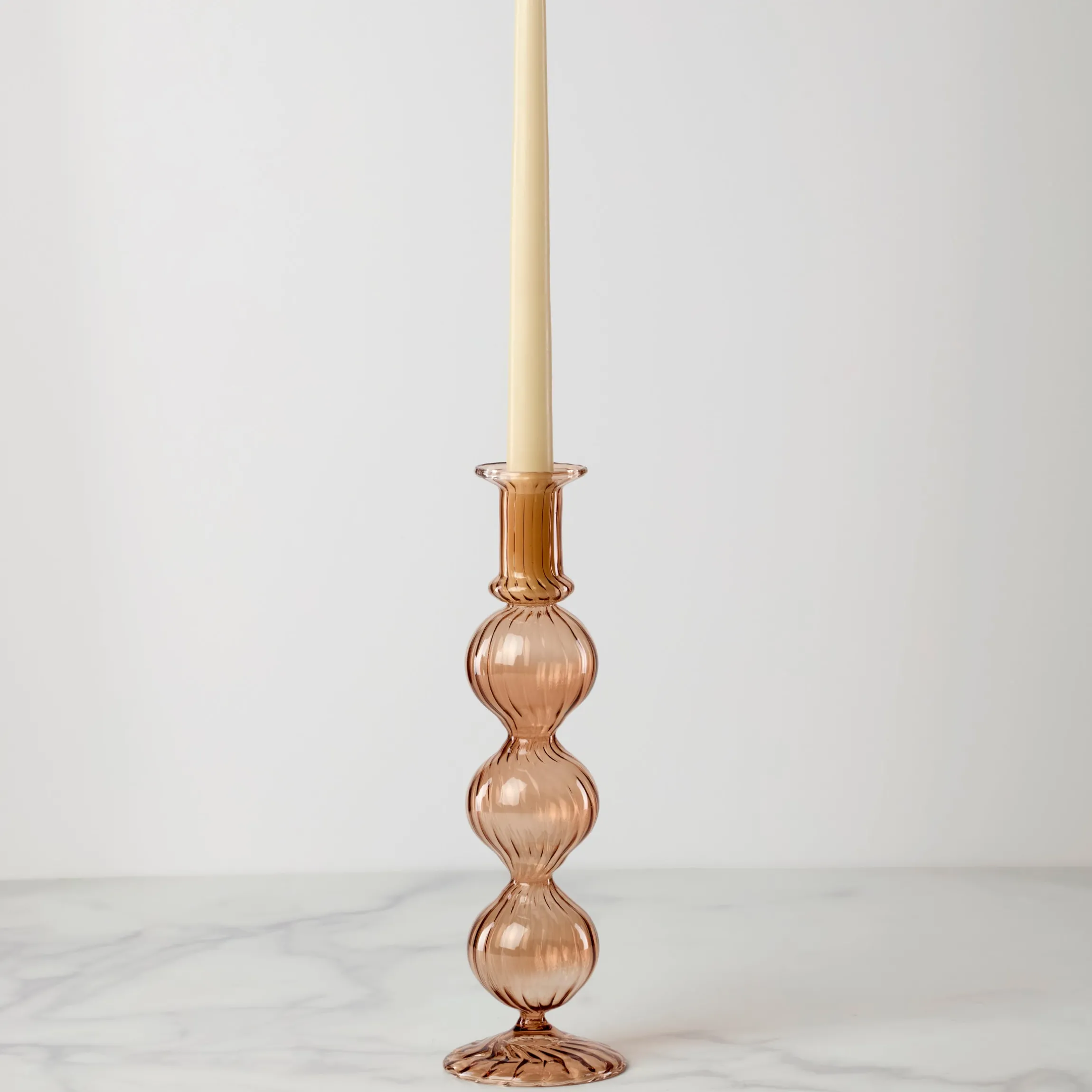 Nalia Amaranth Candlestick Holder