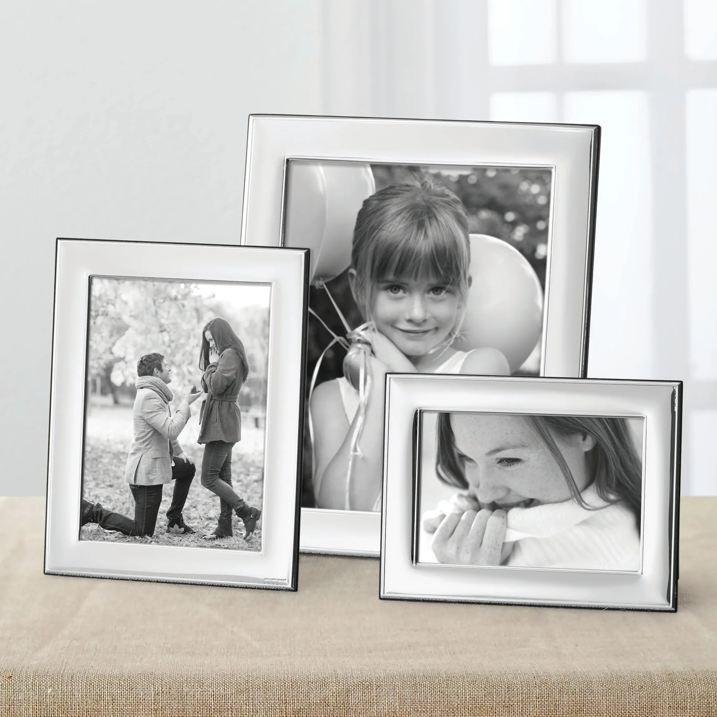 Naples Silverplate 5x7 Photo Frame