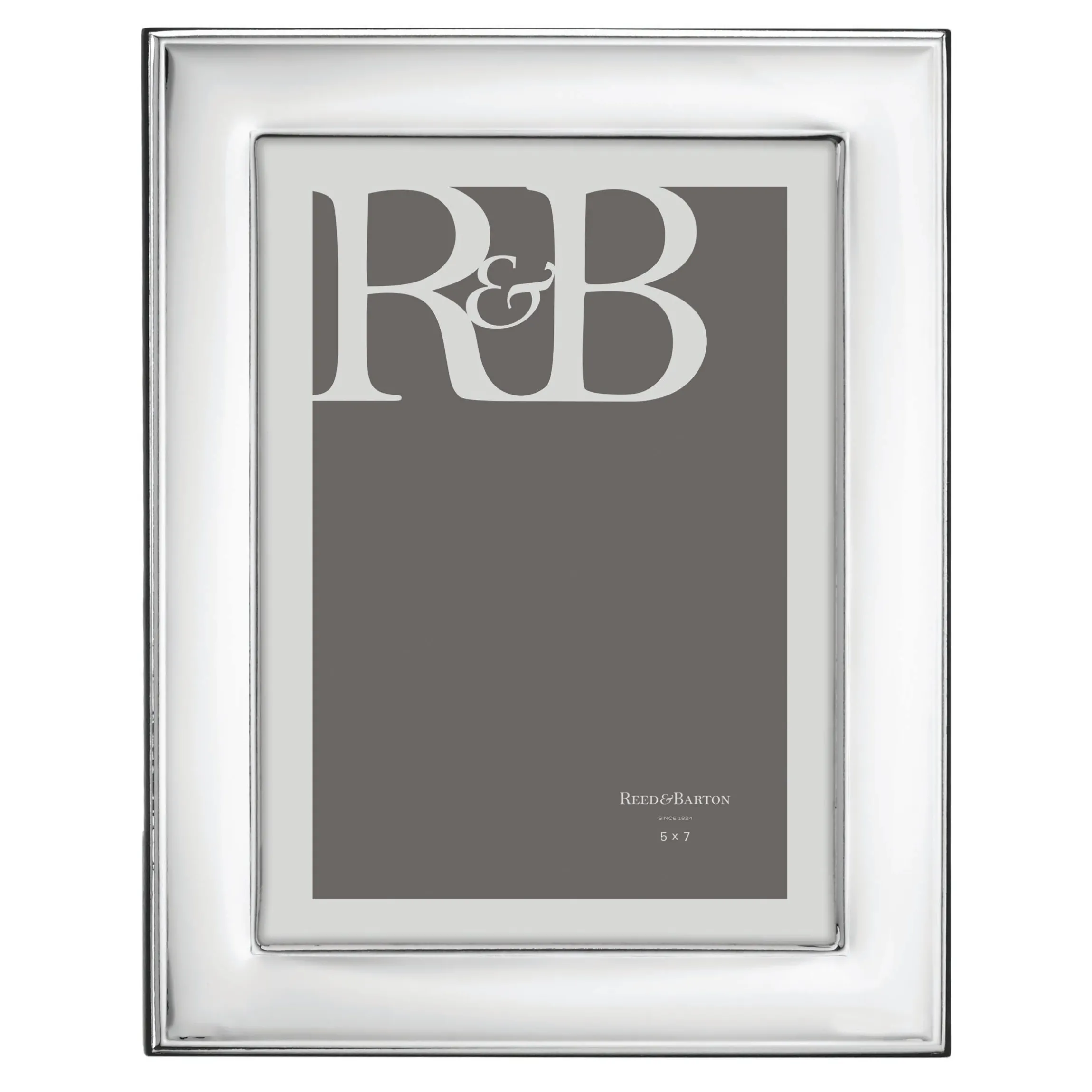 Naples Silverplate 5x7 Photo Frame
