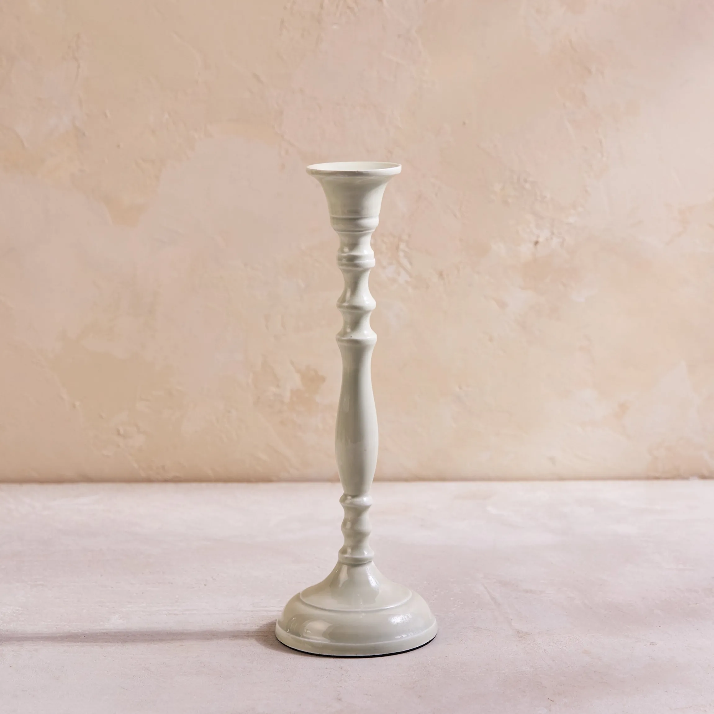 Nera Light Green Medium Candle Holder