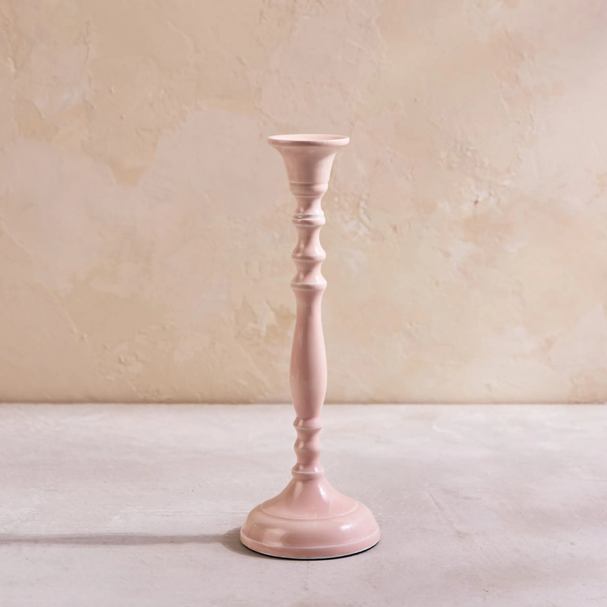 Nera Light Rose Medium Candle Holder