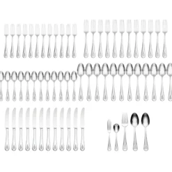 Noella 65-Piece Flatware Set