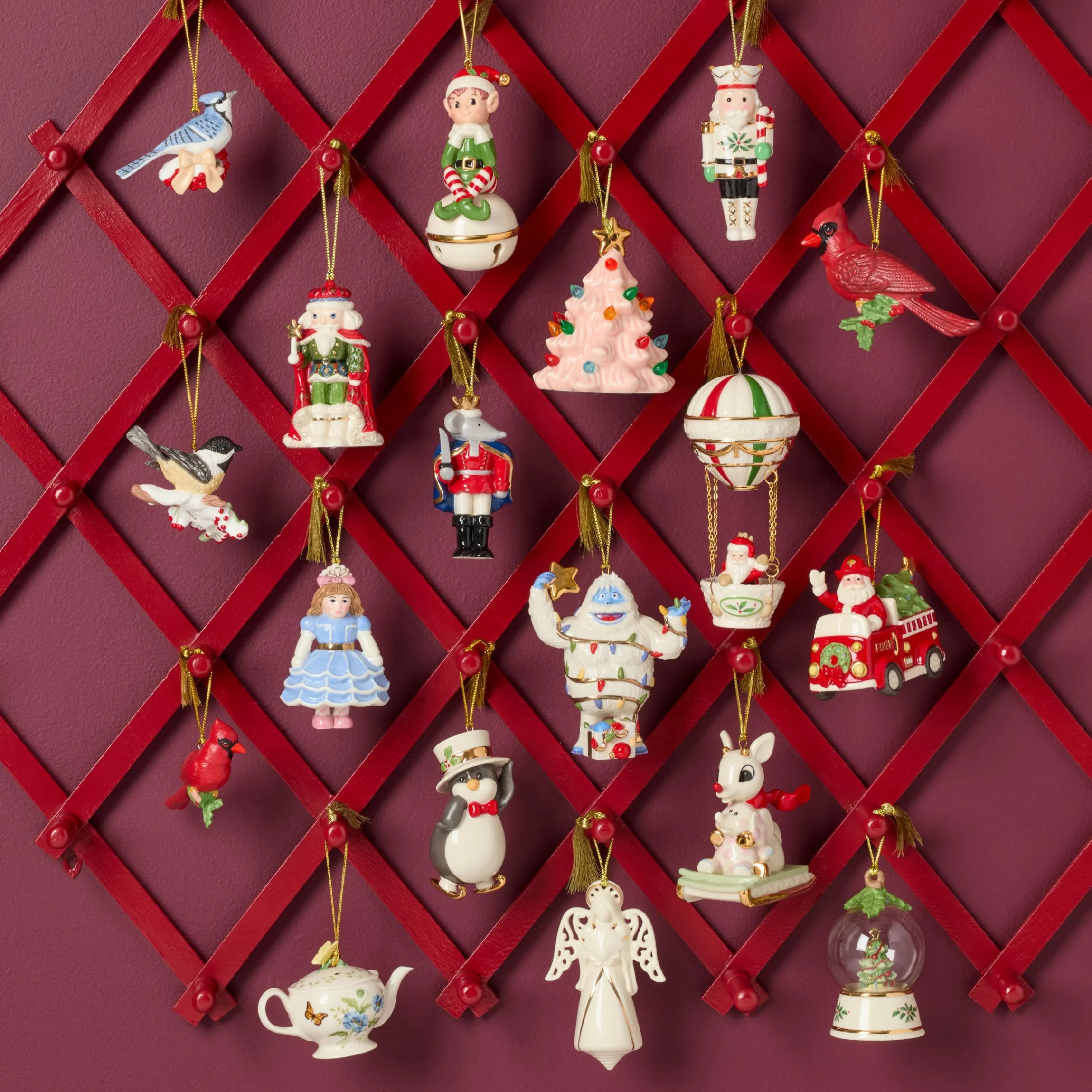 Nutcracker Ballet 3-Piece Ornament Set