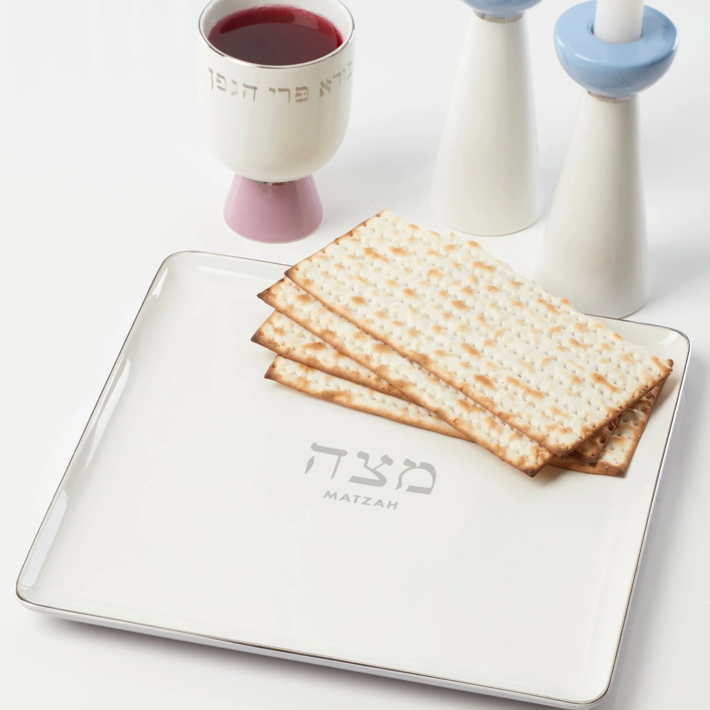 Oak Street Matzah Plate
