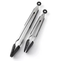 Oneida Kitchen Small & Large Tongs, Set of 2