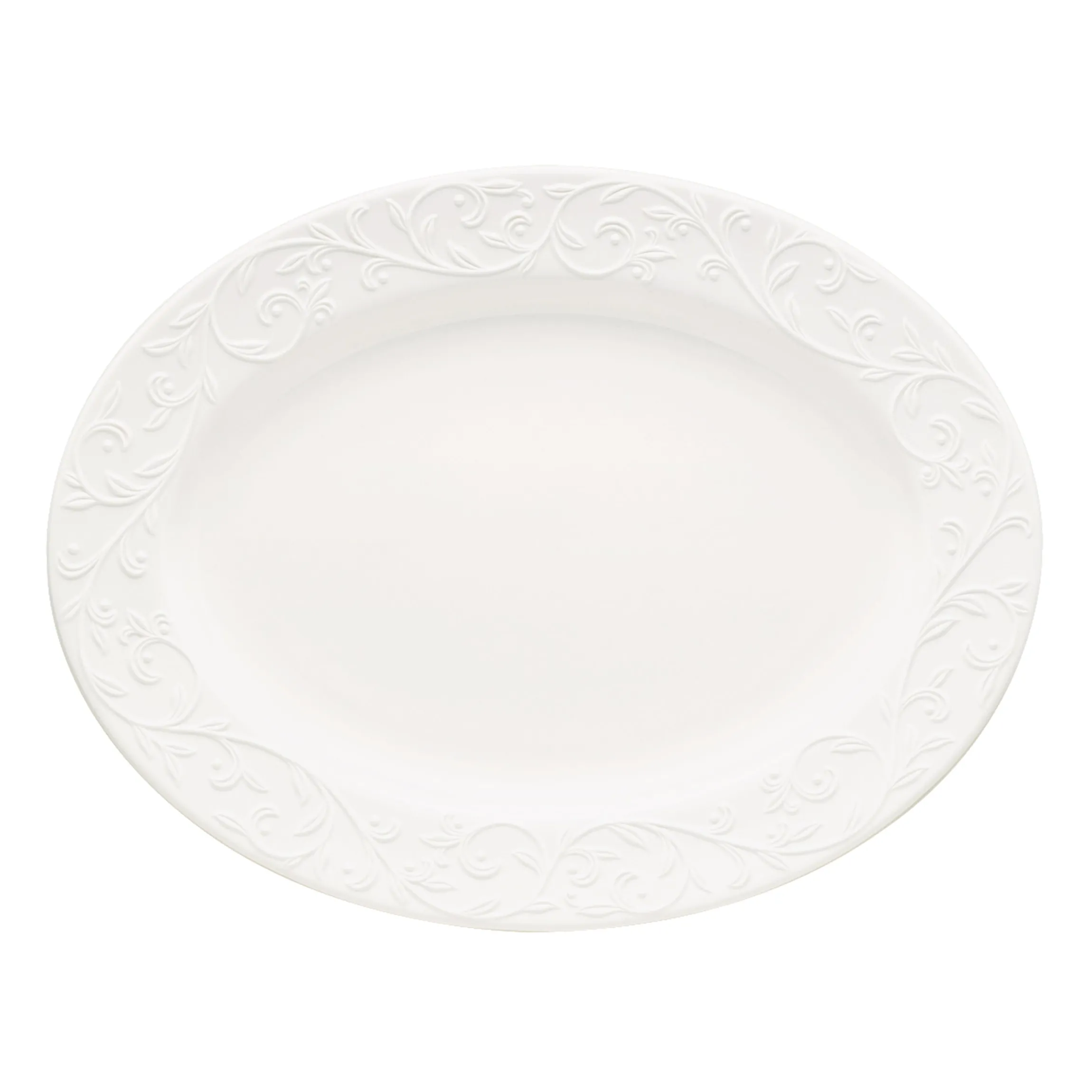 Opal Innocence Carved Oval Platter