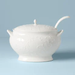 Opal Innocence Carved Soup Tureen Set
