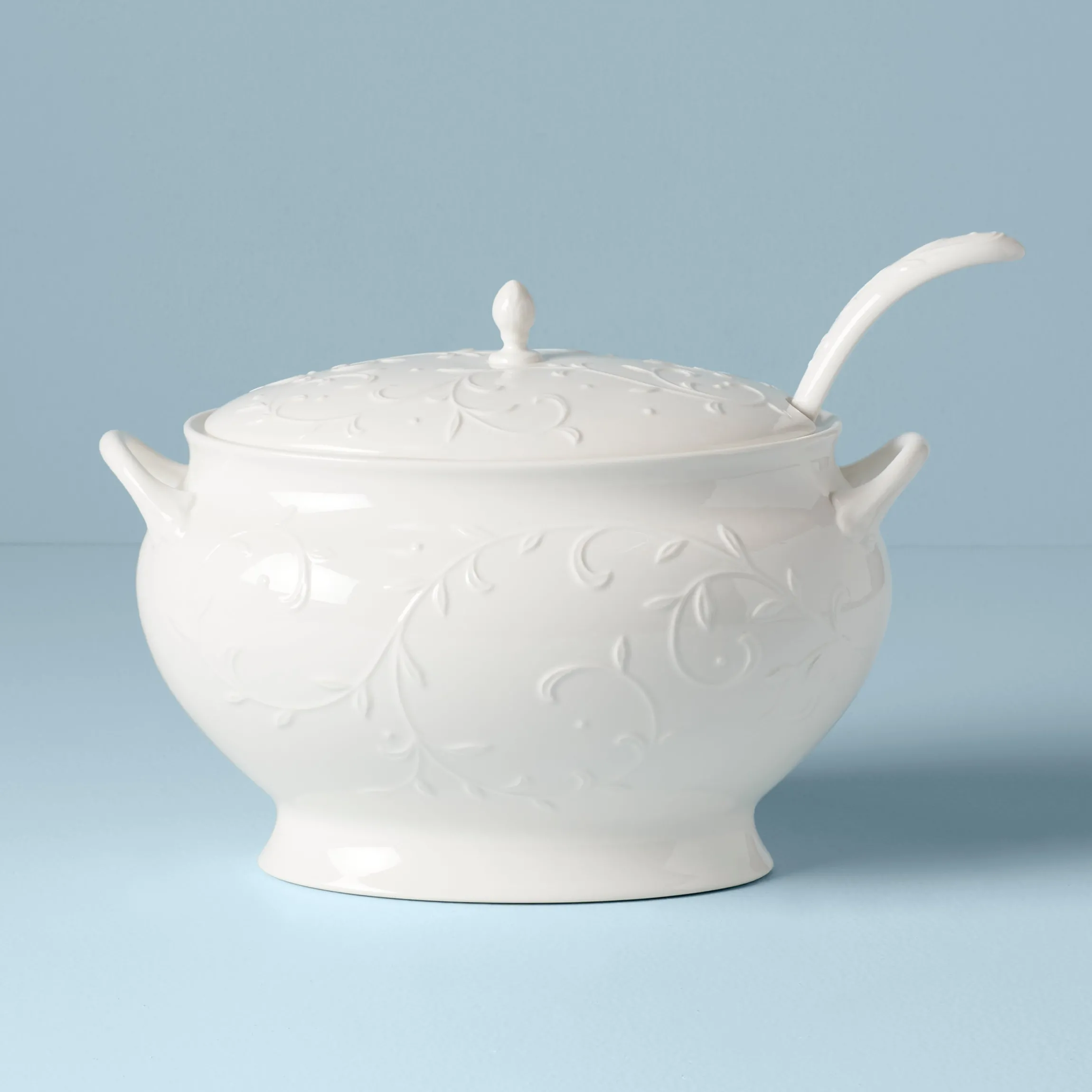 Opal Innocence Carved Soup Tureen Set