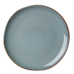 Organic Shades Blue 12-Piece Dinnerware Set