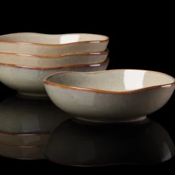 Organic Shades Oatmeal Pasta Bowls, Set of 4