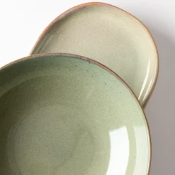 Organic Shades Sage Green 2-Piece Serving Set