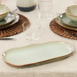 Organic Shades Sage Green 2-Piece Serving Set