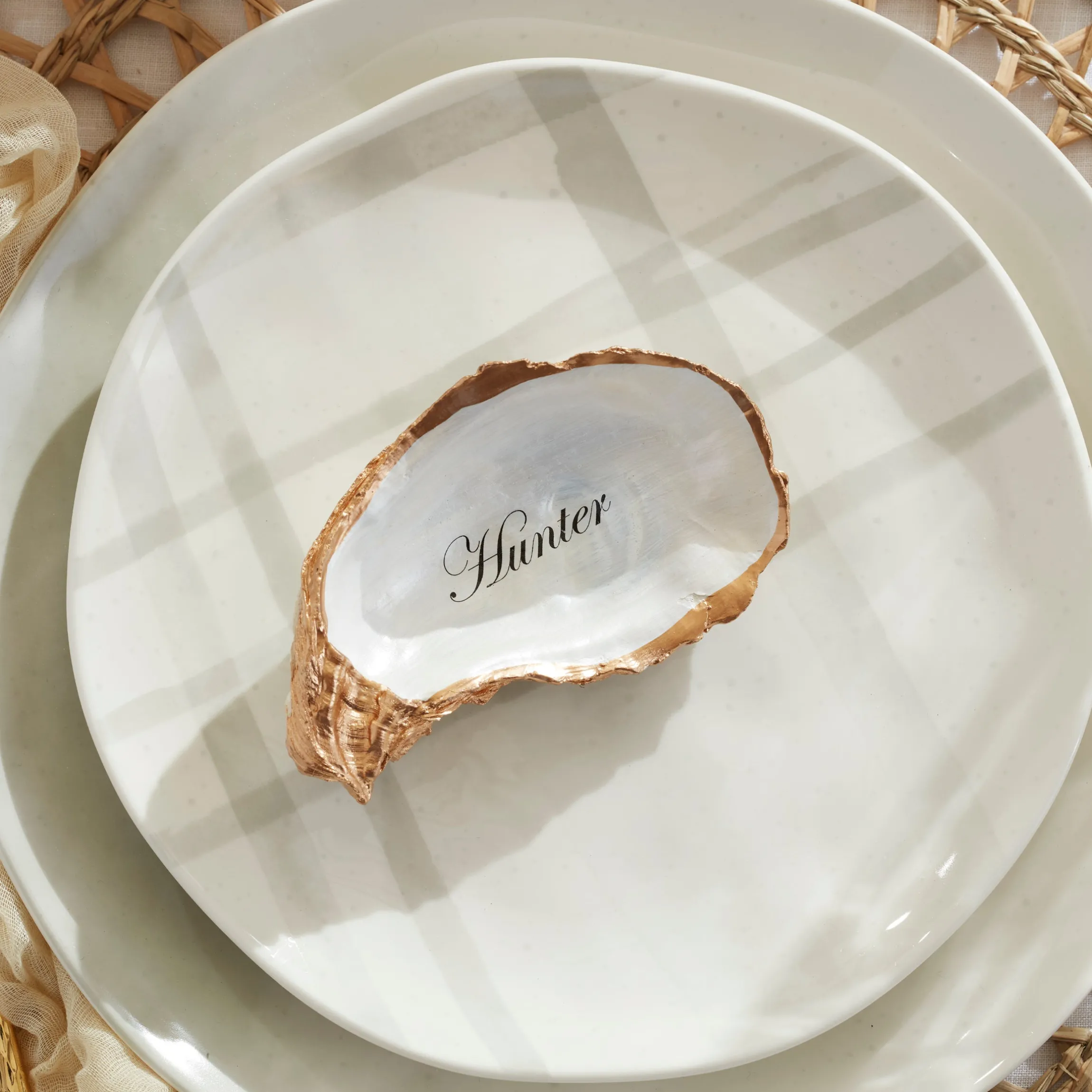Oyster Bay 12-Piece Dinnerware Set